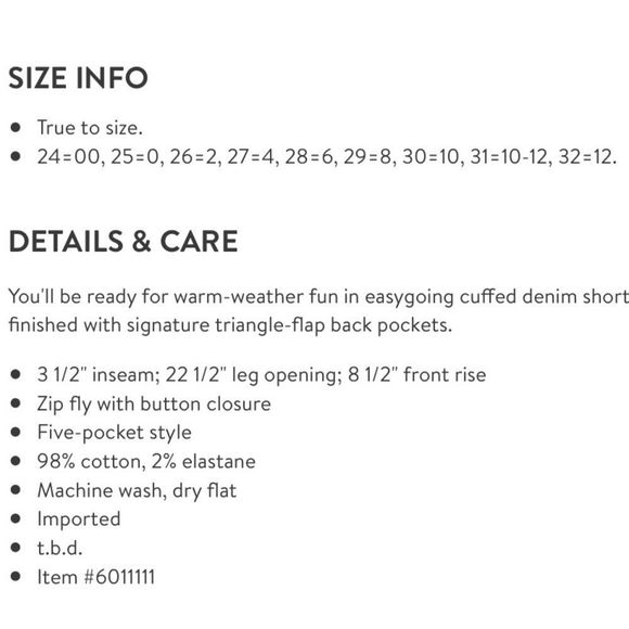 NWT $145 Hudson | Croxley | Mid-Thigh Shorts in Icon Wash | Standard 24 - Picture 11 of 11